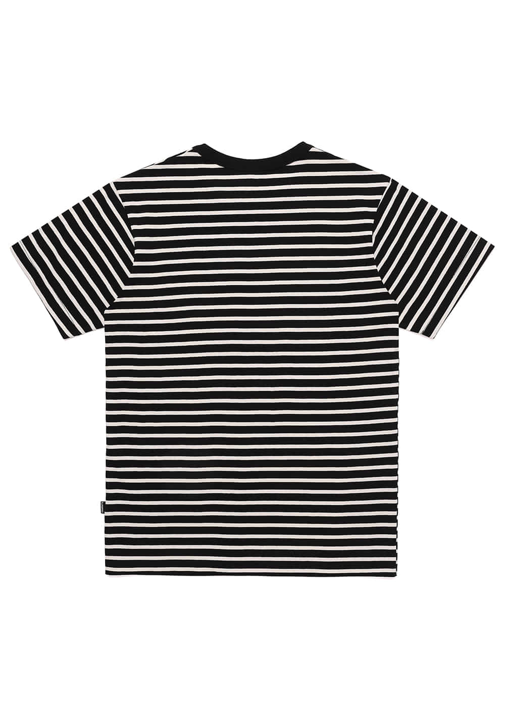 Heart Lip Logo Stripe T Shirts BK