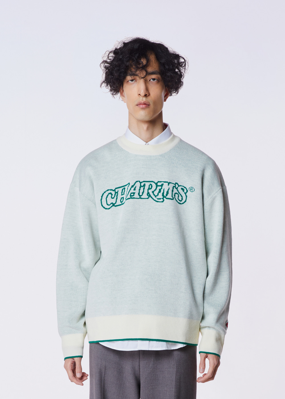 CHARMS WAVE LOGO KNIT BE